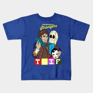 The Cousin in the Mask Kids T-Shirt